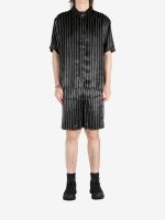 LOUIS GABRIEL NOUCHI - Men Striped Boxy Shirt - Image 4