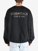 FEAR OF GOD ESSENTIALS - Men Modern Fit Fleece Crewneck - Image 3
