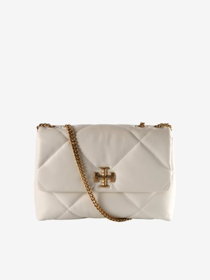 Tan bag, front view