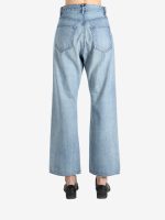 AURALEE - Women Selvedge Faded Light Denim Pants - Image 3