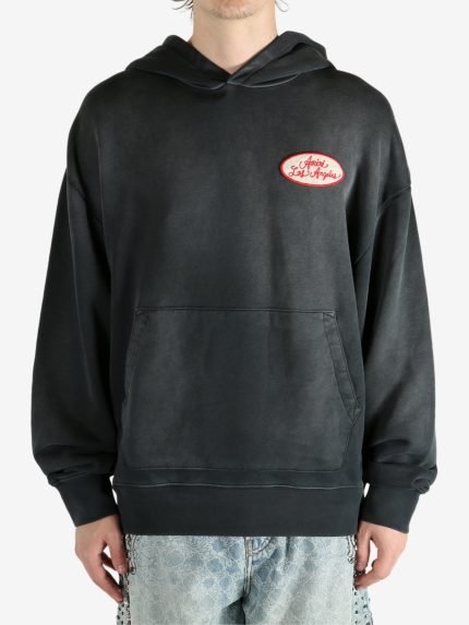 AMIRI - Men Station Patch Oversized Hoodie