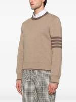 THOM BROWNE - Men Milano Stitch Crew Neck Shirt - Image 2