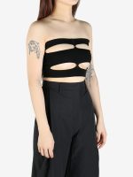 RICK OWENS - Women Maglia Tanja Bandeau Top - Image 2