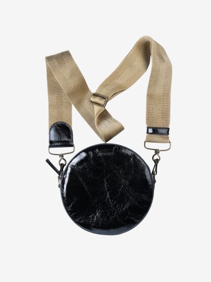 Black bags, front view