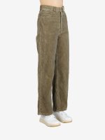 AURALEE - Women Pigment Dye Finx Corduroy Wide 5P Pants - Image 2