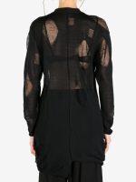 YOHJI YAMAMOTO - Women Draped D Cardigan - Image 3