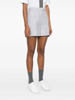 THOM BROWNE - Women Fit 2 Beltloop Sack Shorts - Image 2