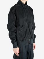 STONE ISLAND - Men Timeless High Collar Zip Up Cardigan - Image 2