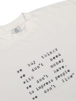 VETEMENTS - Unisex We Buy Things Oversized T-shirt - Image 3