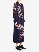 DRIES VAN NOTEN - Women Viscose Floral Print Embellished Coat - Image 2