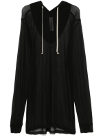 RICK OWENS - Men Viscose Hoodie - Image 5