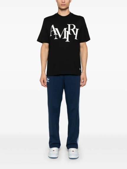 AMIRI - Men Staggered Logo Tee