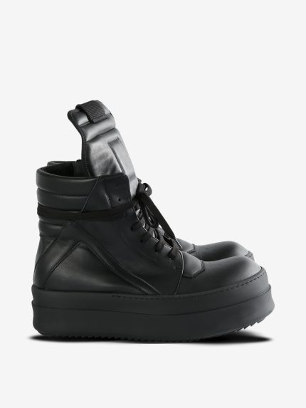 RICK OWENS - Men Scarpe In Pelle Mega Bumper Sneakers