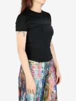 ACNE STUDIOS - Women Fitted Logo T-Shirt - Image 2
