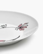 SERAX X MARNI - Fiore Rosa Mf Deep Plate - Image 4