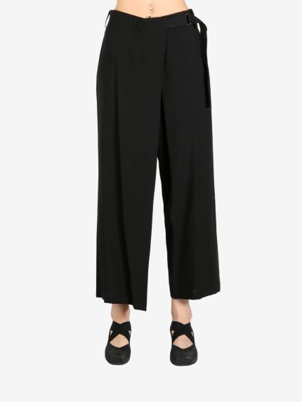 YOHJI YAMAMOTO - Women L Front Tuck Pants