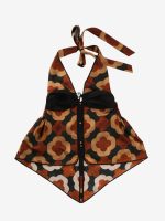 YANGKEHAN - Women Mosaic Elegance Top - Image 4