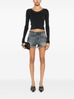 BALENCIAGA - Women Mini Denim Shorts