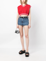 ALEXANDER WANG - Women Mid Rise Stretch Skort