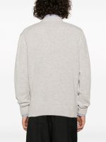 MAISON KITSUNE - Men Baby Fox Patch Regular Cardigan - Image 3