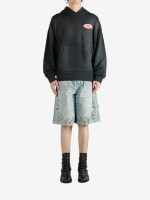 AMIRI - Men Station Patch Oversized Hoodie - Image 4
