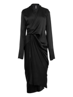 RICK OWENS - Women Charmeuse Wrap Dress