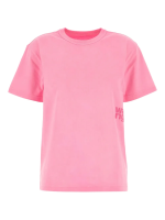T BY ALEXANDER WANG - Women Essential Jersey Puff Logo Short Sleeve Tee
