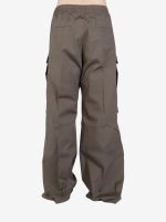 RICK OWENS - Men Heavy Cotton Poplin Cargobelas - Image 3