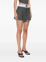 ALEXANDER WANG - Women Chain Pre-Styled Pleated Skort - Image 2