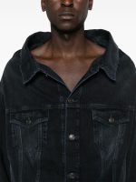 BALENCIAGA - Men Off Shoulder Jacket - Image 5