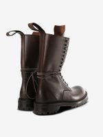RICK OWENS - Men Stivali In Pelle Army Laced Boot - Image 3