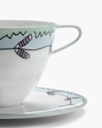 SERAX X MARNI - Blossom Milk Mf Cappuccino Cup Saucer - Image 4