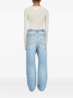 MM6 Maison Margiela - Women Dirty Distressed Denim - Image 5
