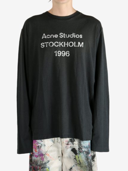 ACNE STUDIOS - Men Crew Neck Long Sleeve T-Shirts