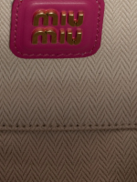 MIU MIU - Women Arcadie Suede Bag - Image 5