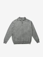AURALEE - Women Cashmere Silk Skipper Polo - Image 4