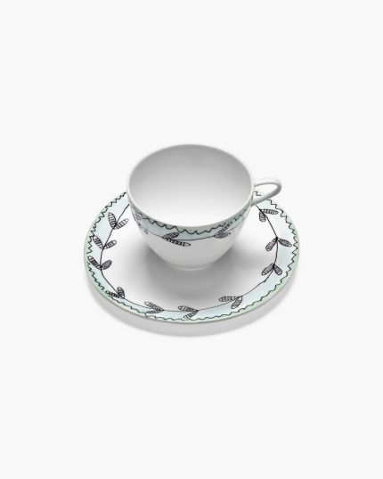 White cup, front view