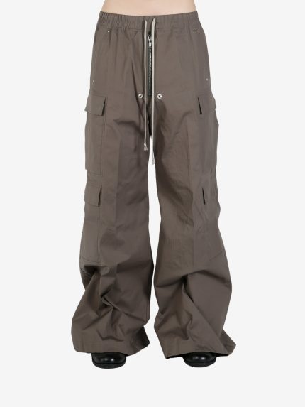 RICK OWENS - Men Heavy Cotton Poplin Cargobelas
