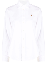 POLO RALPH LAUREN - Women 40/1 Ctn Oxford-Ls Crlte St-Long Sleeve-Button Front Shirt - Image 4