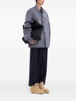 MARNI - Men With Cropped Hem Organic Poplin Shirt - Image 3
