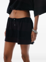 T BY ALEXANDER WANG - Women Mini Deconstructed Polo Skirt - Image 4