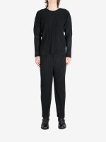 HOMME PLISSE ISSEY MIYAKE - Men Basics Long Sleeve T-Shirt - Image 4
