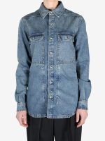 RICK OWENS DRKSHDW - Women Denim Outershirt Jacket