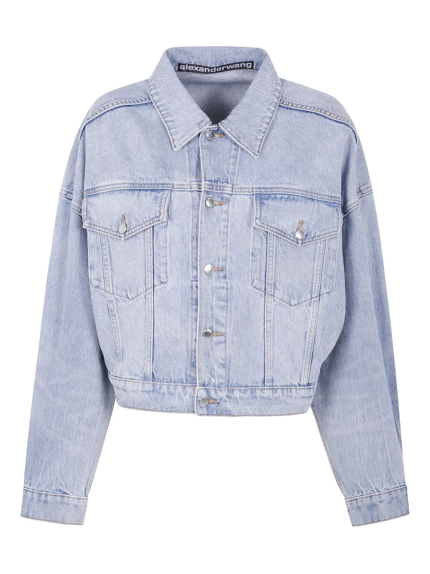 ALEXANDER WANG - Women Clip Trucker Jacket