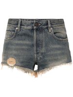 BALENCIAGA - Women Mini Denim Shorts - Image 5