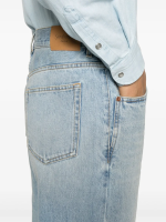 SAINT LAURENT - Men Mid Straight Baggy Jeans - Image 4