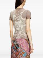 DIESEL - Women T-Uncuties-Long-R6 T-Shirt - Image 2