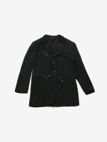 YOHJI YAMAMOTO POUR HOMME - Men Zip Detail Jacket - Image 5