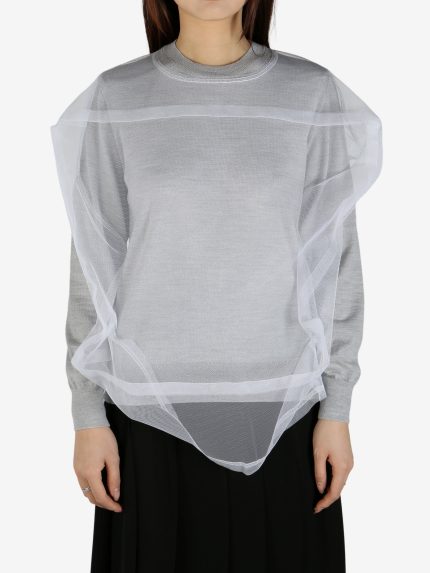 COMME DES GARCONS - Women Semi-Transparent Blouse