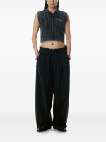 T BY ALEXANDER WANG - Women Wang Sport Embroidery V-Neck Vest - Image 3